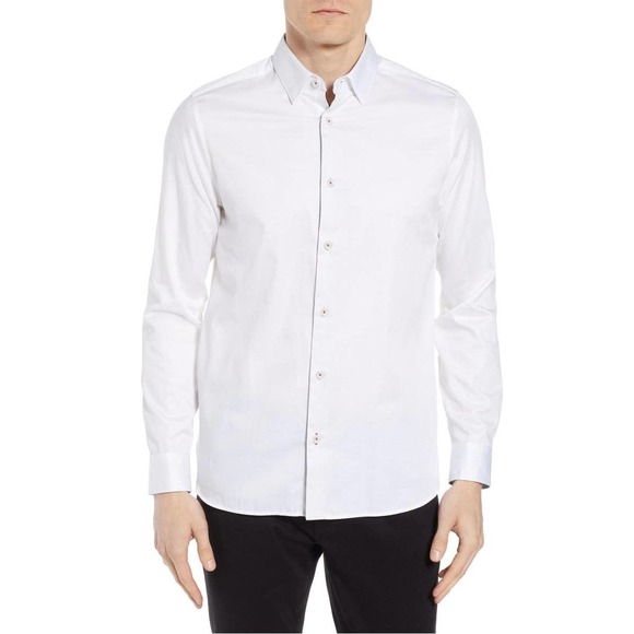 Ted Baker London Other - Ted Baker London Crazee White Button Down Shirt 7
